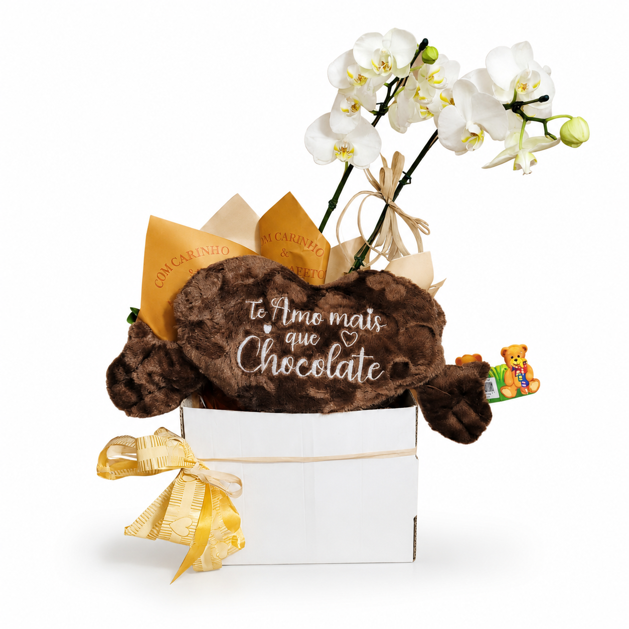 Box Orquídea Mais Que Chocolate